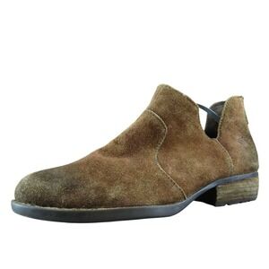 Born Distressed‎ Women Ankle Boots Brown Suede Zip Size 7 Medium